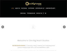 Tablet Screenshot of onebigroom.co.za